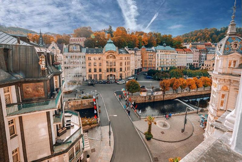 Hotel La Bohemia Карловы Вары Экстерьер фото